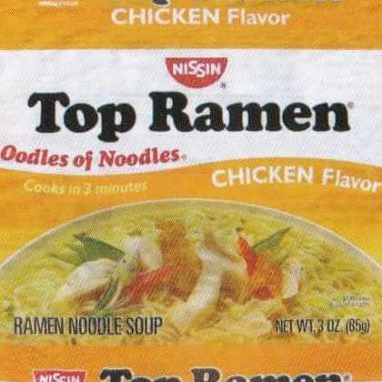 Top Ramen Chicken Flavor