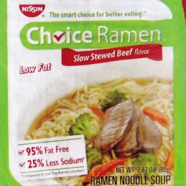 Choice Ramen / Slow Stewed Beef flavor