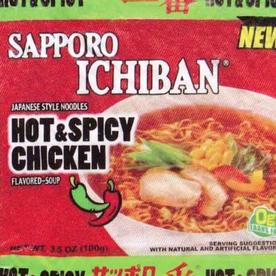 Sapporo Ichiban / Hot & Spicy Chicken Flavored-Soup