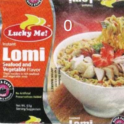 Lucky Me! Instant Lomi Seafood and Vegetable Flavor