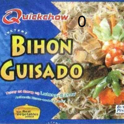 Quickchow Instant BIHON GUISADO with Real Vegetables added