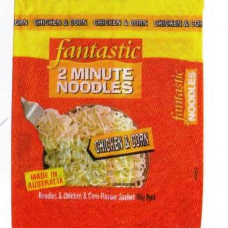 Fantastic 2 Minute Noodles Chicken & Corn