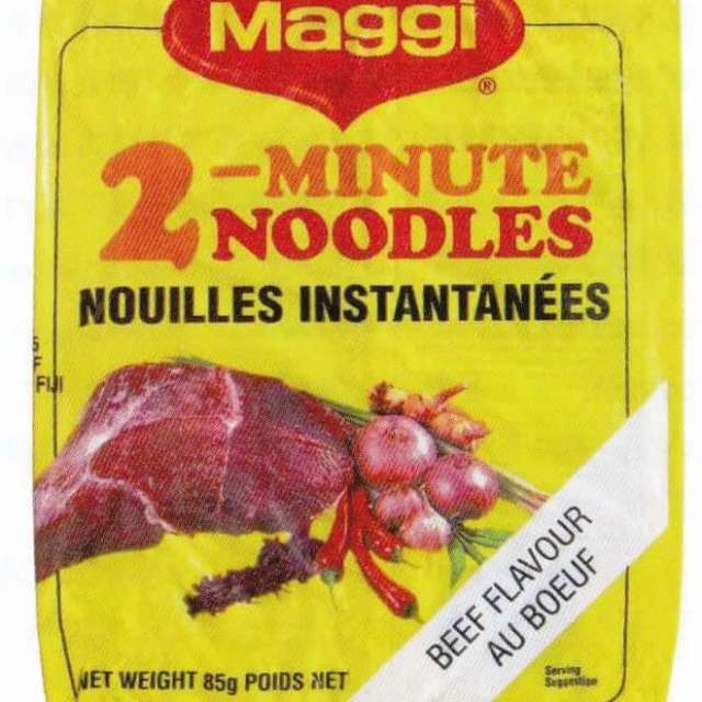 Maggi 2-Minute Noodles Beef Flavour