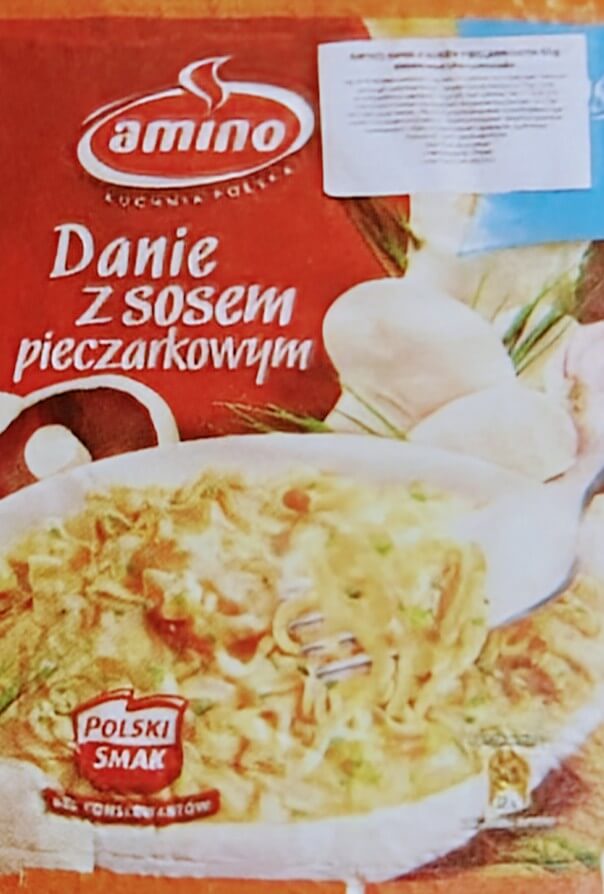 Amino Danie Z Sosem Pieczarkowym マッシュルーム味