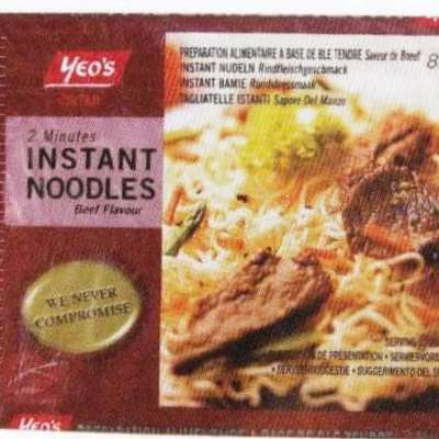 Yeo's chintan 2 Minutes Instant Noodles Beef Flavour