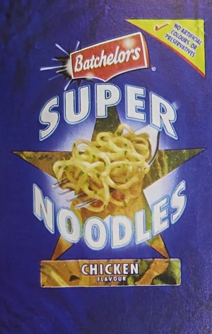 Batchelors Super Noodles / Chicken Flavour